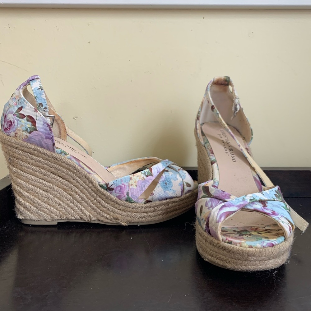 💐Floral Wedges